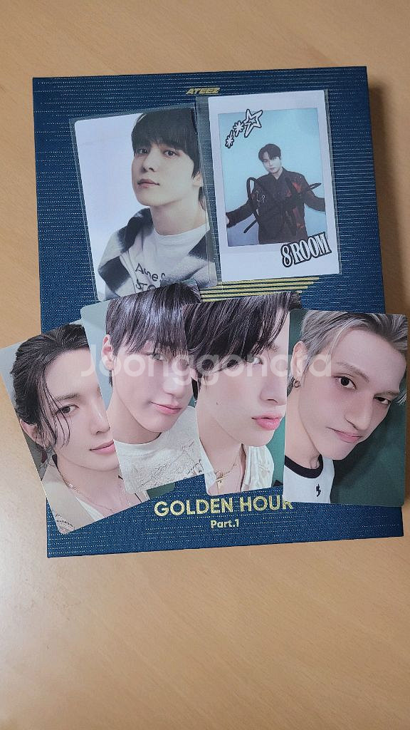 에이티즈 앨범, 종호 럭드 폴라, 팝업 입장 포카 일괄 양도--1