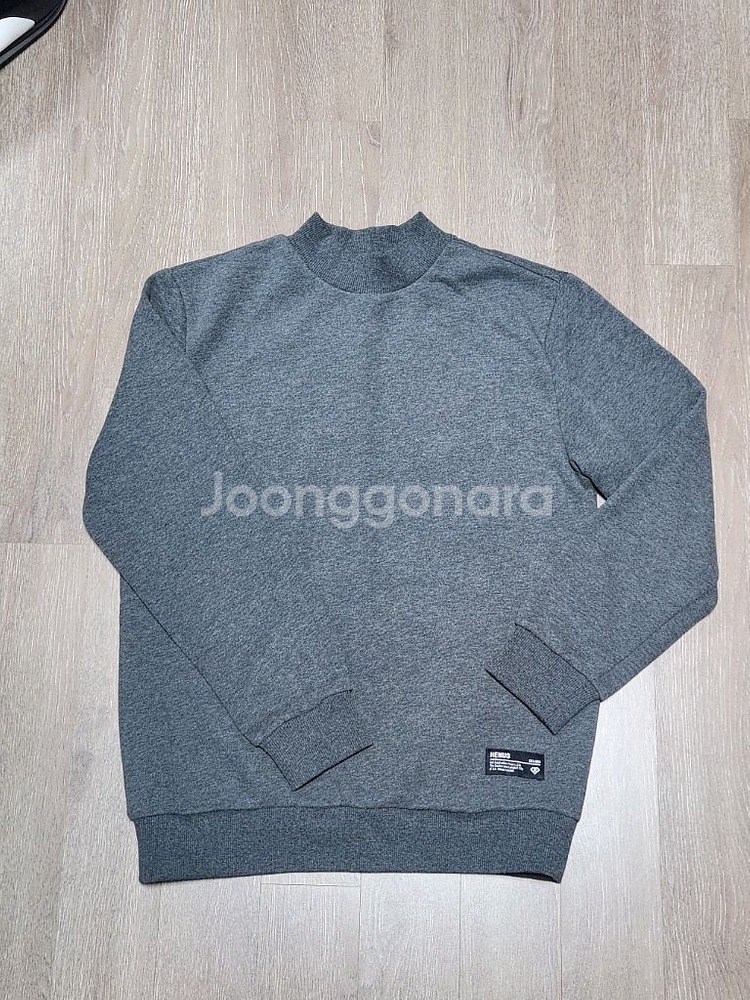 반목 기모 맨투맨 90 반택포 9000--0