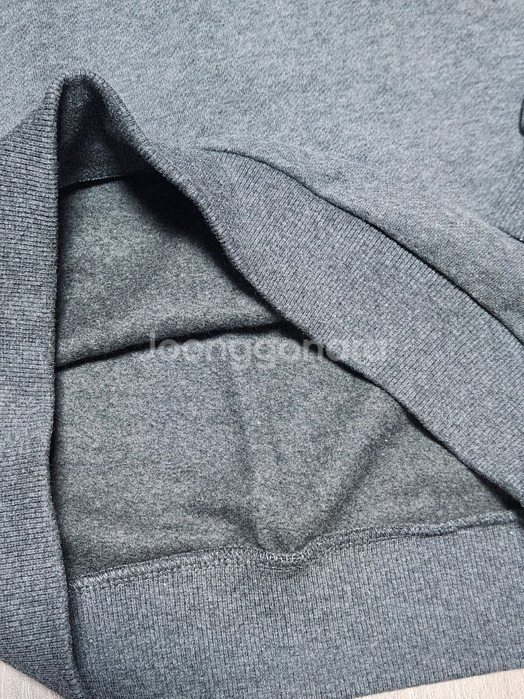 반목 기모 맨투맨 90 반택포 9000--4