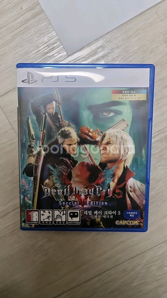 ps5데빌메이크라이5팝니다 (코드사용)--0