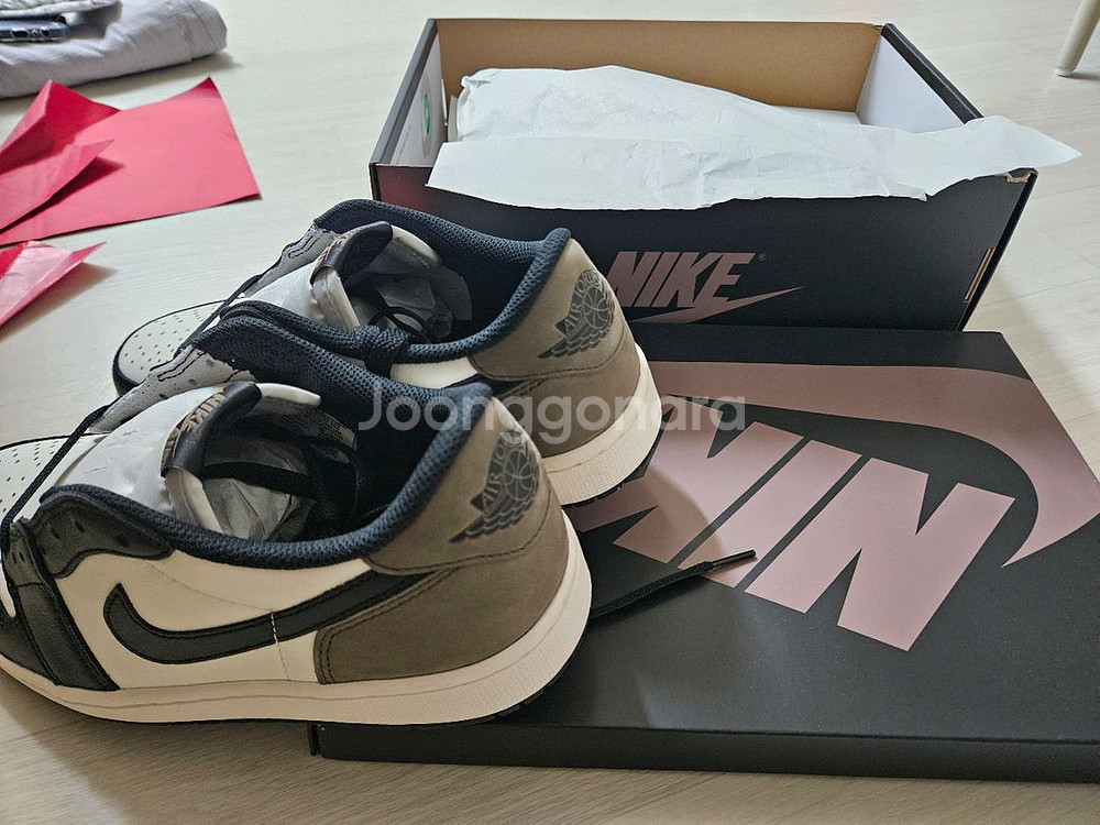 나이키 조던1 레트로 로우 모카--1
