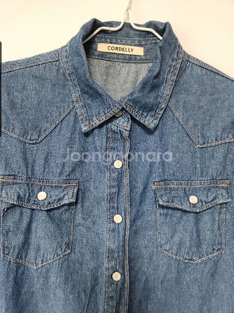 청셔츠 데님셔츠 free사이즈 반택포 7천--1