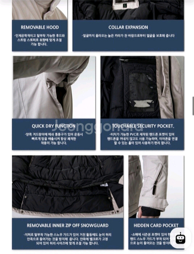 STL 보드복 자켓(블랙 L)--5