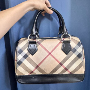 [정품] 버버리 체크 패턴 핸드백