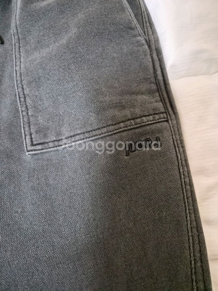 준지 가먼트 다잉 스트링 조거 포켓 절개 디테일 48--2