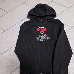 자라(ZARA) 브롤스타즈 후드티 150사이즈 (검정색