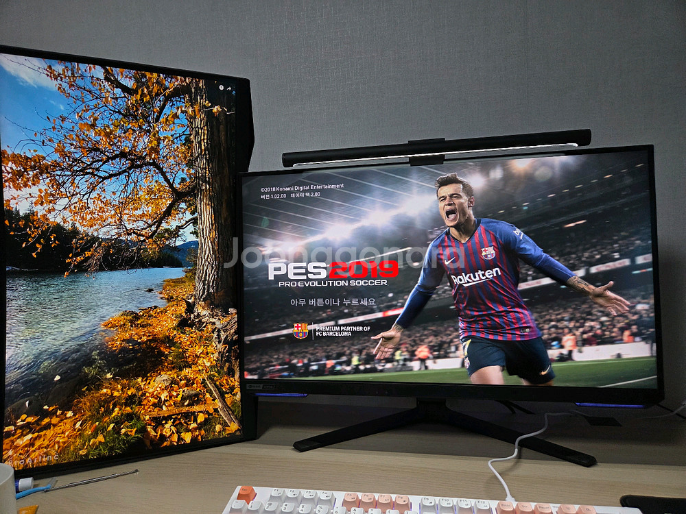 (급처)27인치 qhd 144hz 삼성 오딧세이 G5 게이밍 모니터--1