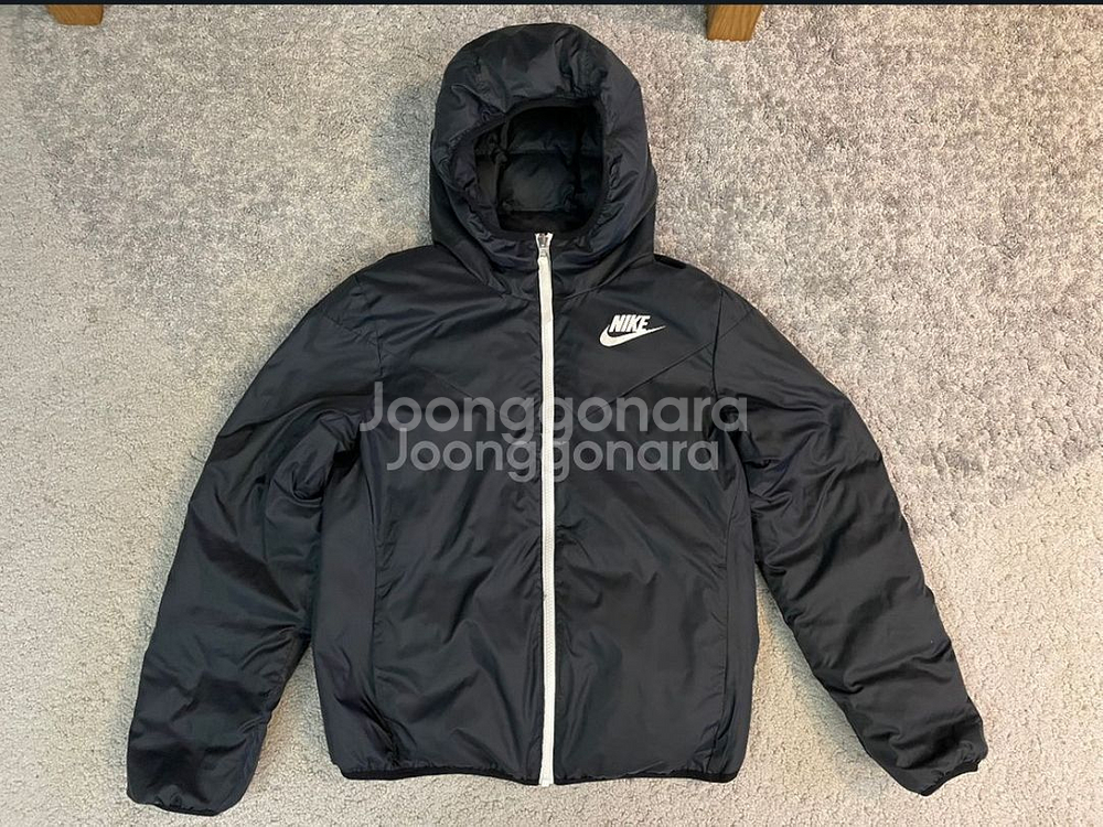 나이키 양면 패딩 여성 리지--1