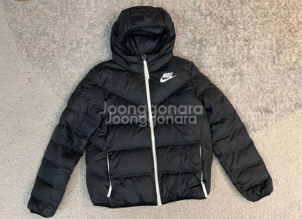 나이키 양면 패딩 여성 리지--0