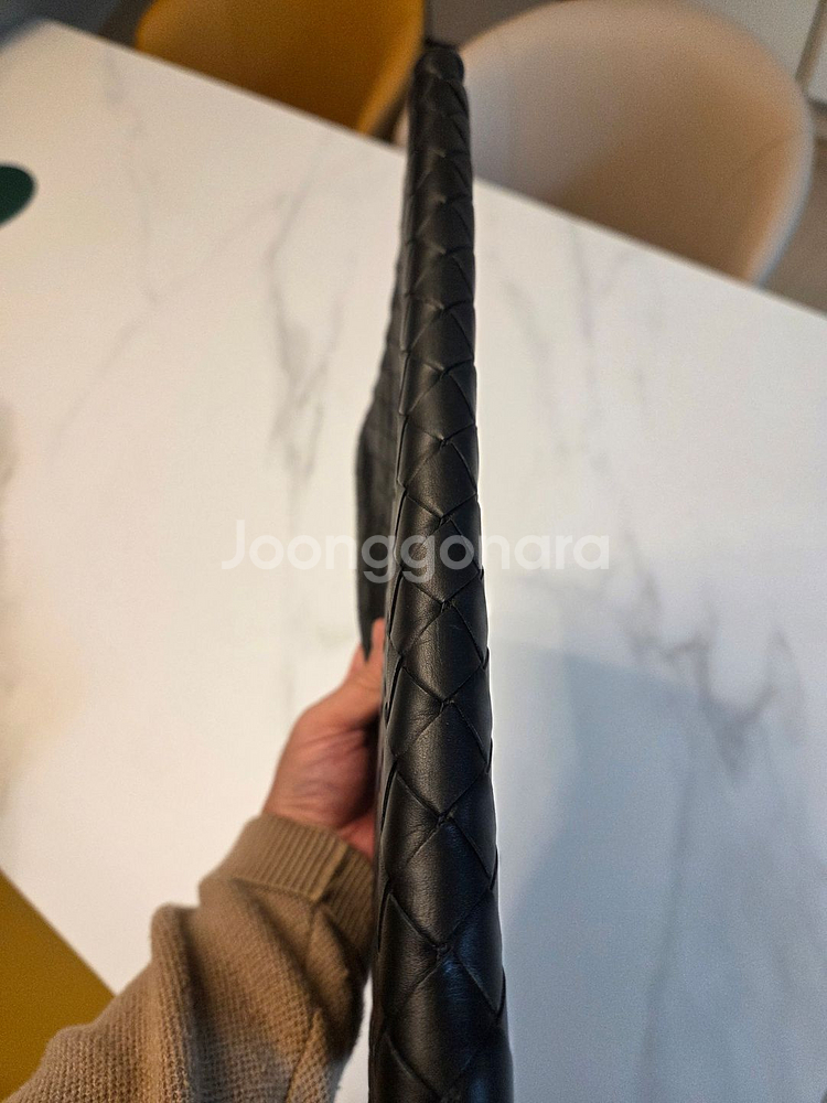 보테가베네타 인트레치아토 하프 클러치--2