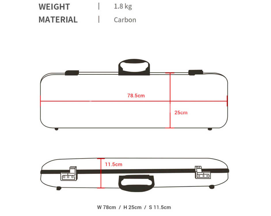[미개봉] GEWA 바이올린 하드케이스--4