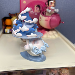 정품 팝마트 스컬판다 피규어