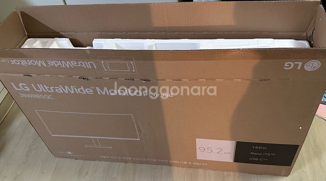 LG 울트라와이드 모니터 38WR85--1