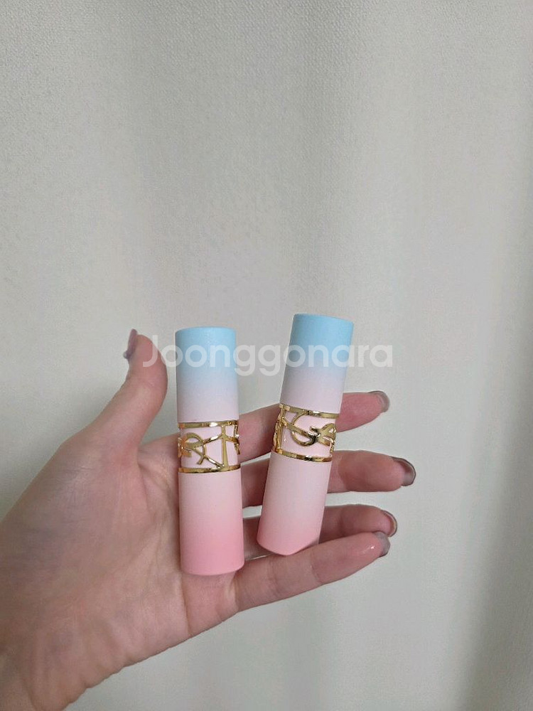 입생로랑 러브컬렉션 캔디 글로우 립밤 7B과 립스틱--0