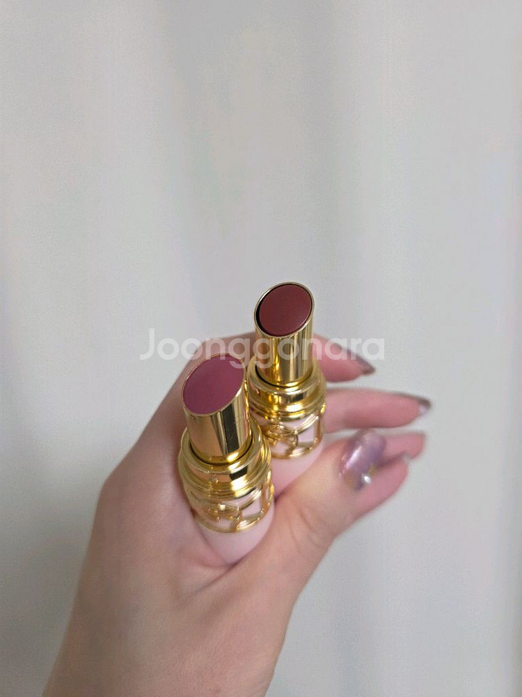 입생로랑 러브컬렉션 캔디 글로우 립밤 7B과 립스틱--3