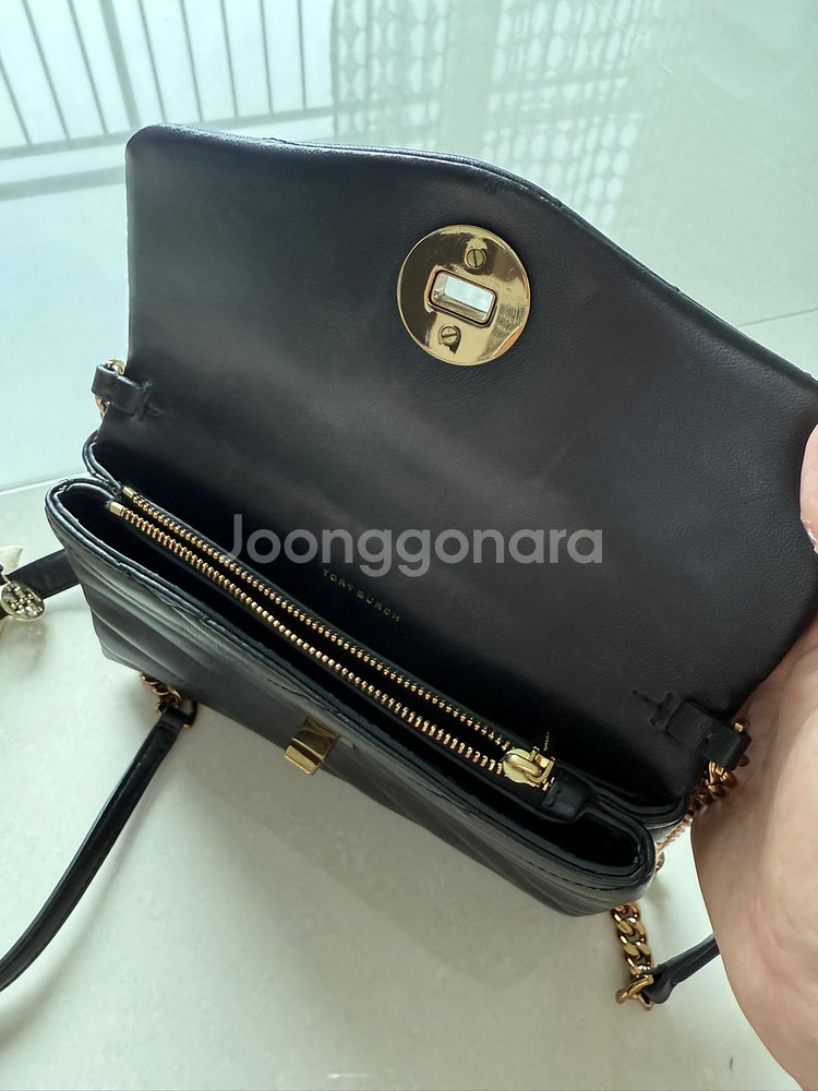 토리버치 핸드백(kira chevbon chain wallet) 정품--6