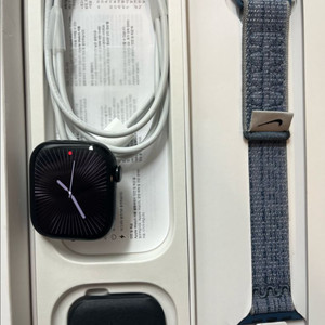 애플워치10 42mm 제트블랙 SS급