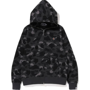 베이프 흑카모 패턴 후드집업 XL