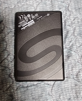 시게이트 500GB 외장하드--0