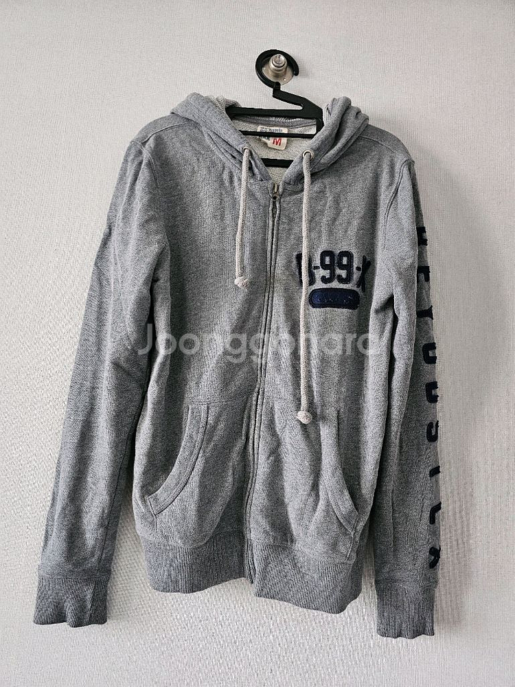 지오다노 후드 집업--2