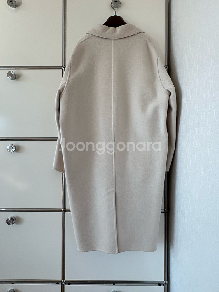 로로피아나 아이보리 캐시미어 100 롱 코트--1