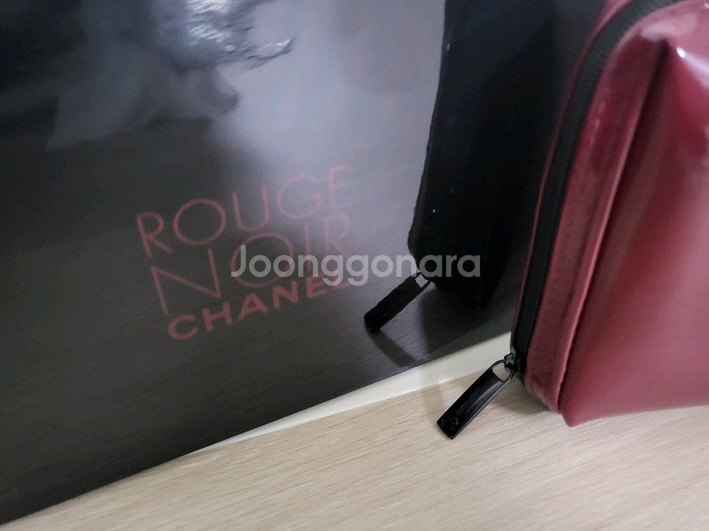 정품) 샤넬 와인 파우치 (코스메틱)--3