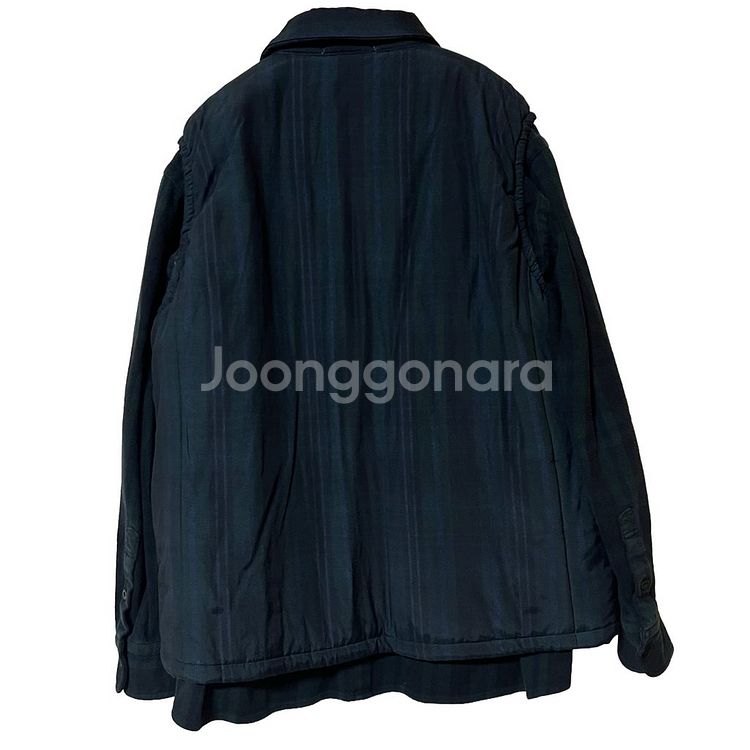 24FW 사카이x곤즈 베스트 레이어드 셔츠 자켓--4