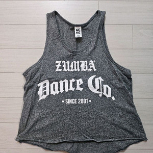 줌바 의류 레이서백 탱크탑