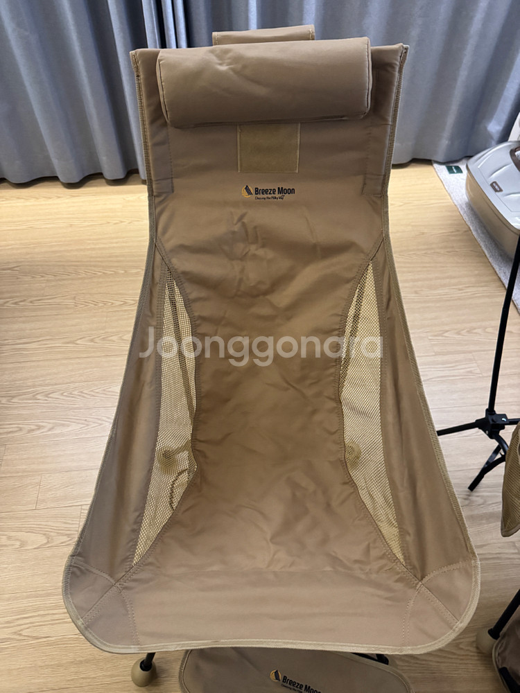 브리즈문 경량 캠핑 의자 2개 세트--1