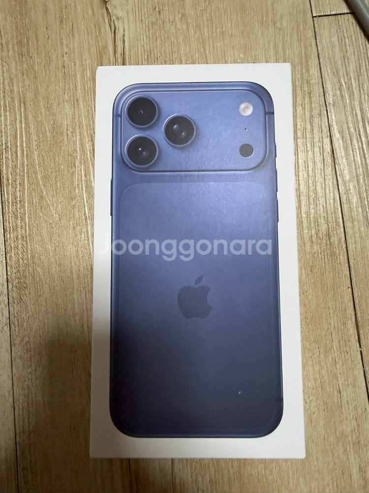 아이폰17프로맥스 딥블루 512 팝니다--0