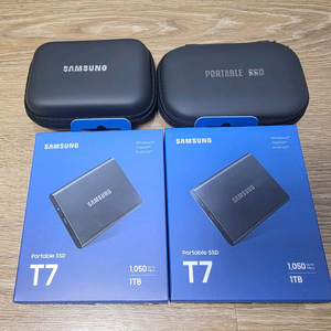 삼성 포터블 외장 SSD T7 1TB