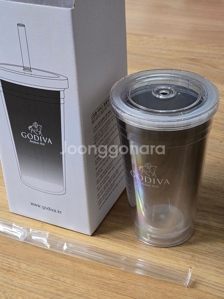 [새제품] 고디바 텀블러--1