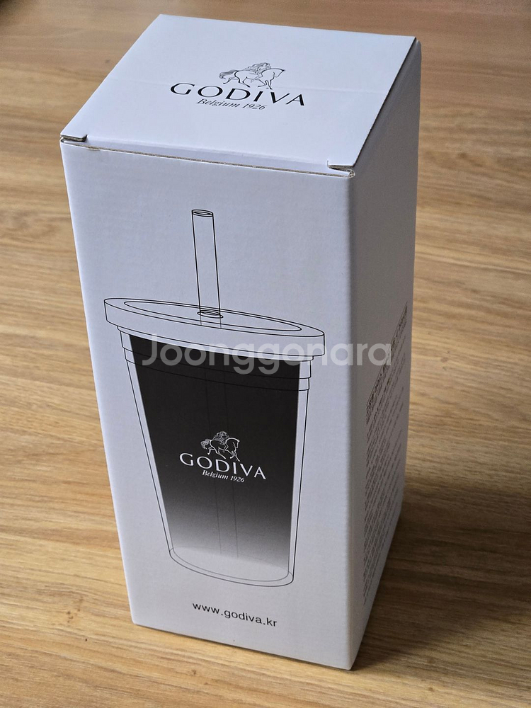 [새제품] 고디바 텀블러--0