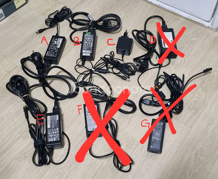 노트북어댑터(15V,19V)-5종--0