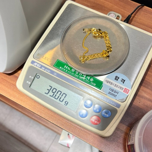 순금면체인 10돈 팔찌