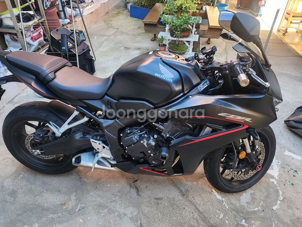 혼다 CBR650R 블랙 오토바이--2