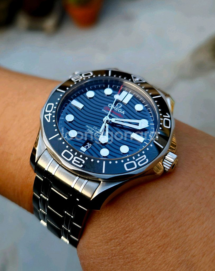 오메가 씨마스터 300 다이버 검판/블랙--5