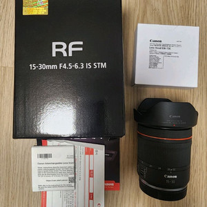 캐논 rf 15-30mm F4.5-6.3 IS STM 렌즈