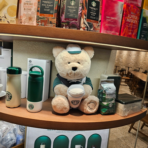 (미개봉 한정판)스타벅스 25주년 베어리스타 인형