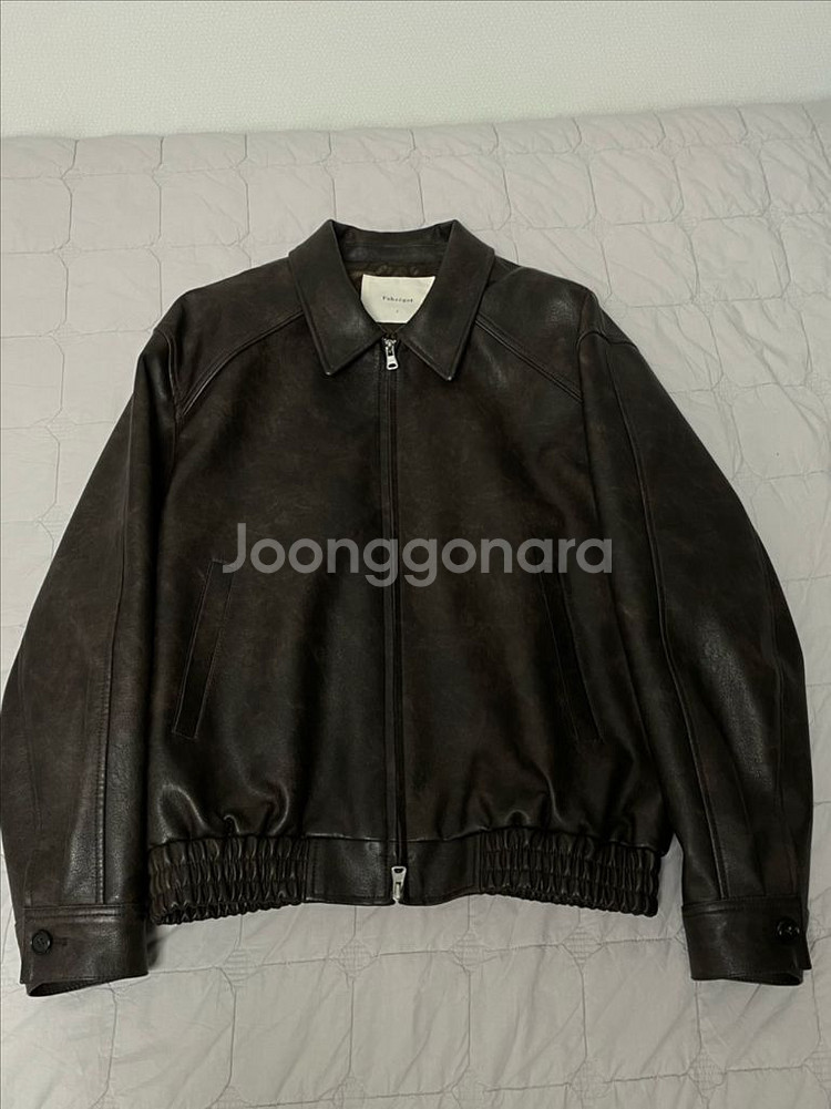 파브레가 레더자켓--0