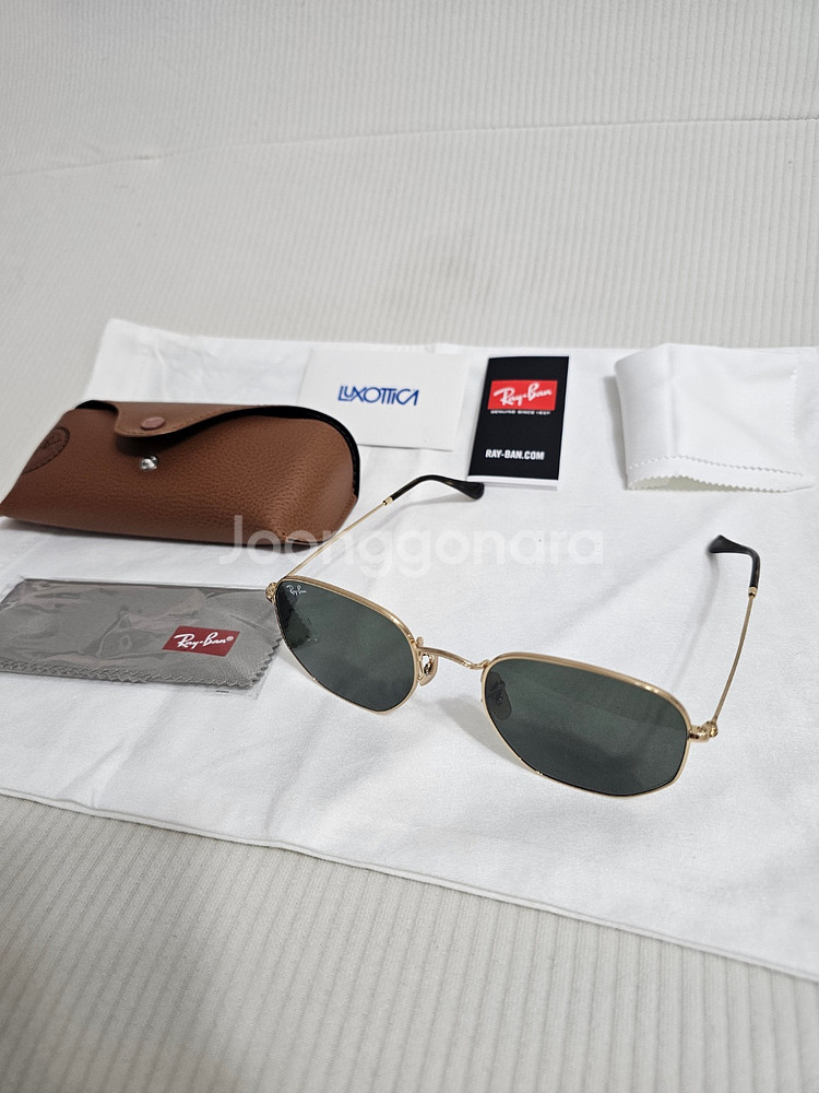 레이밴 헥사곤 선글라스,에코백+보조배터리--0