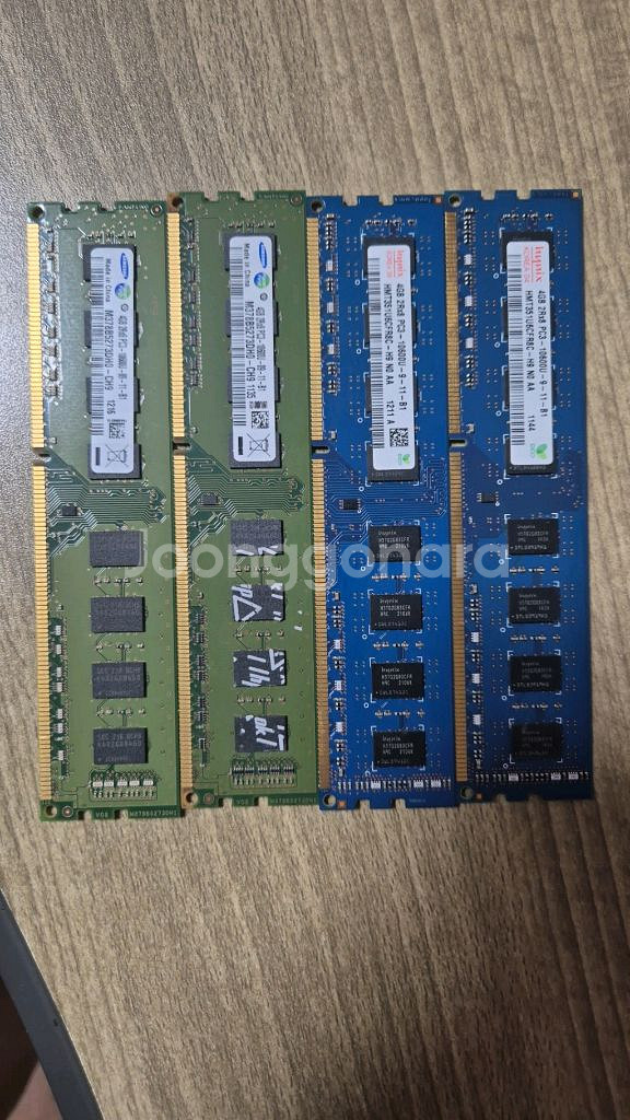 DDR3 4GB 메모리 8개--1