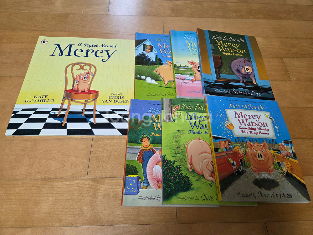 정품 머시 왓슨 영어 원서 6권+그림책 1권--0