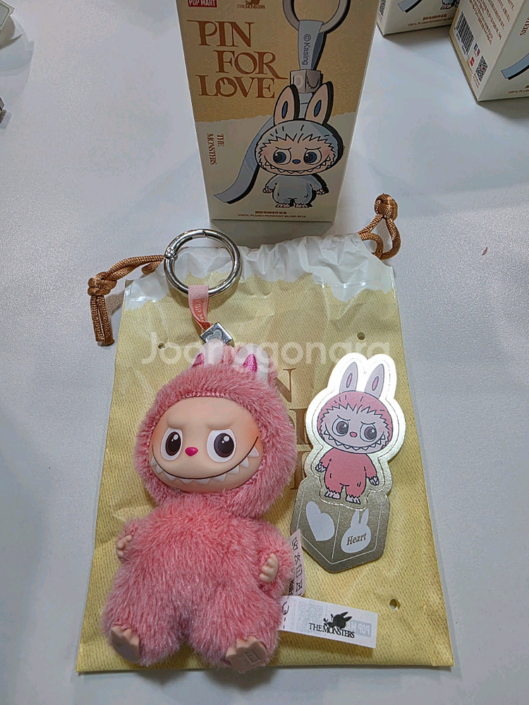 팝마트 미니 라부부 비밀번호 PIN FOR LOVE 시크릿 하트--0