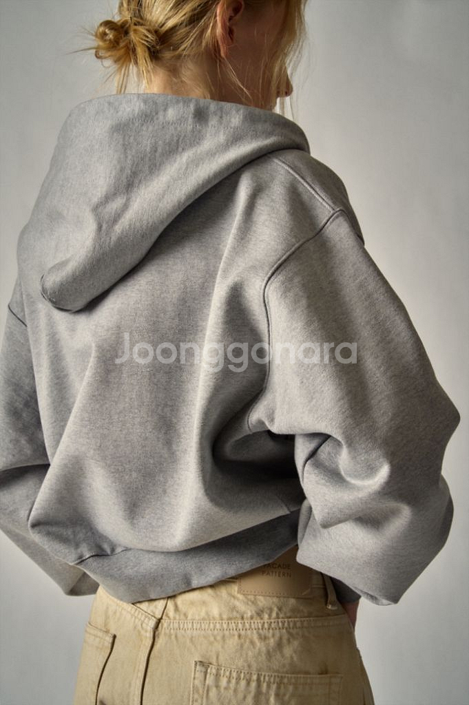 [새제품] 파사드패턴 프렌치 집업 후디--1