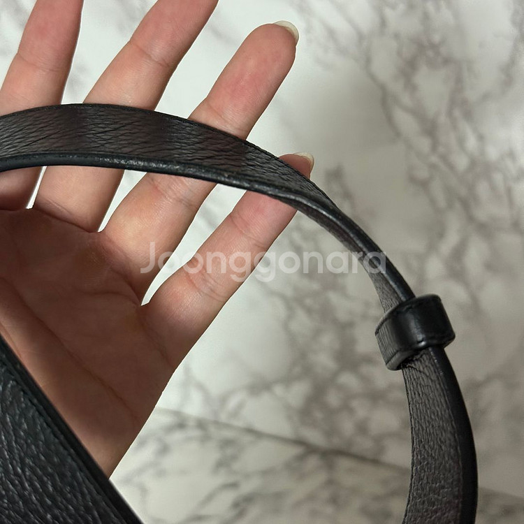 [95.38] 구찌 금장 벨트--3