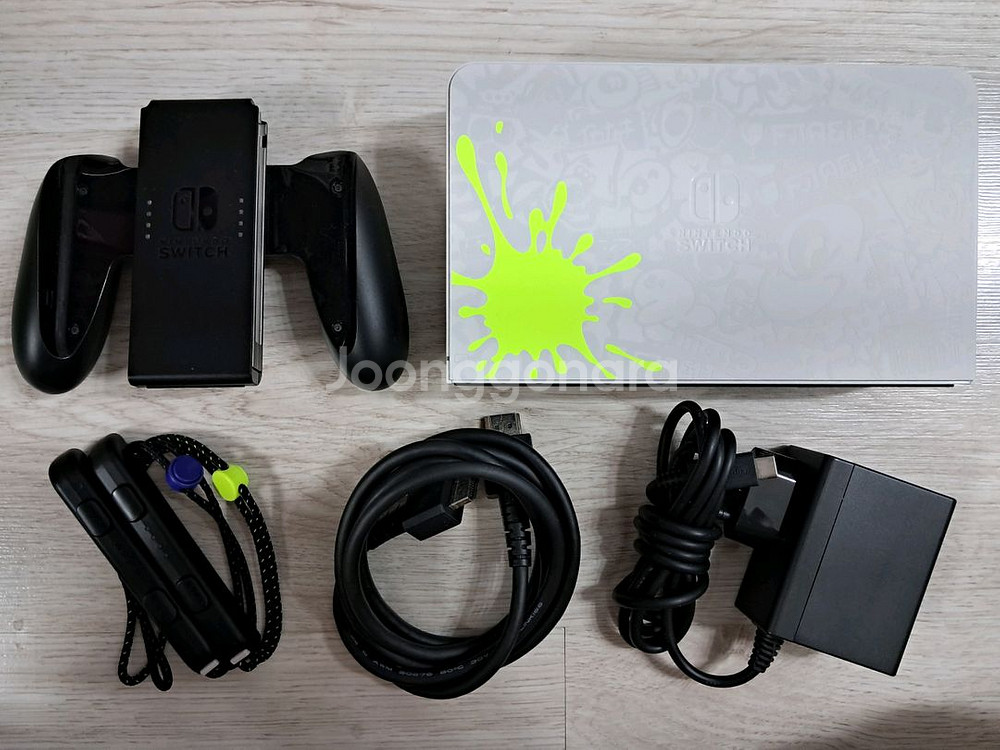 닌텐도 스위치 oled S급 스플래툰 에디션--8