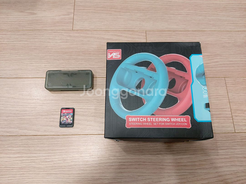 닌텐도 마리오카트8디럭스알칩 + 핸들2개--0