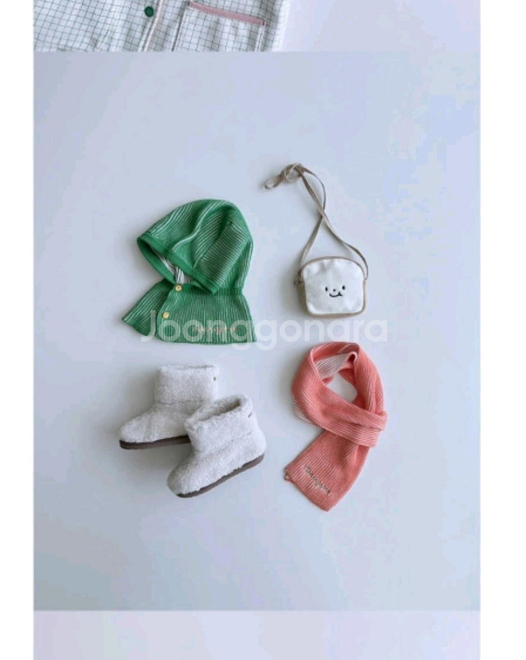 로아앤제인 바라클라바 머플러 새상품--0