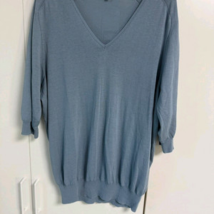 더캐시미어 반팔 니트 한섬